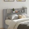vidaXL Headboard Grey Sonoma 160 x 16.5 x 103.5 cm Engineered Wood