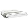 vidaXL Bed Frame without Mattress White 180x200 cm Engineered Wood