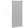 vidaXL Venetian Blinds Height Adjustable Silver 130 x 65 cm Aluminium