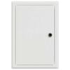 vidaXL Access Panel White 33 x 23 x 3 cm Steel