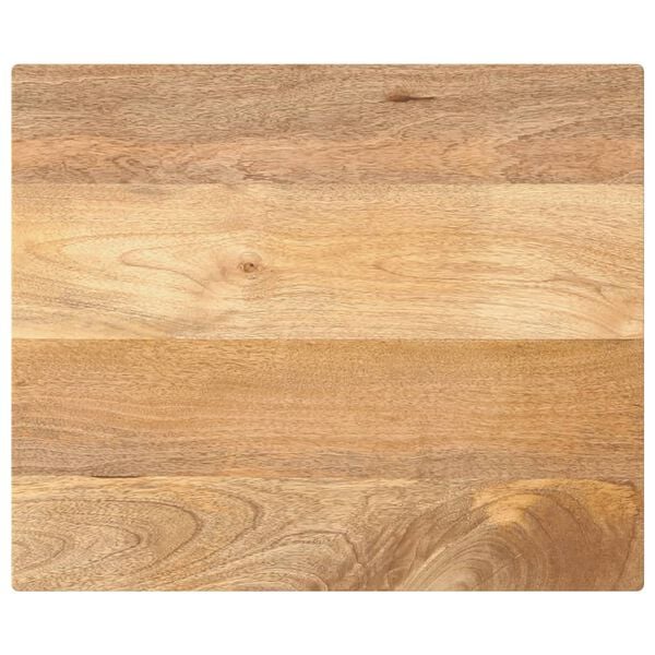 vidaXL Table Top 60x50x3.8 cm Rectangular Solid Wood Mango