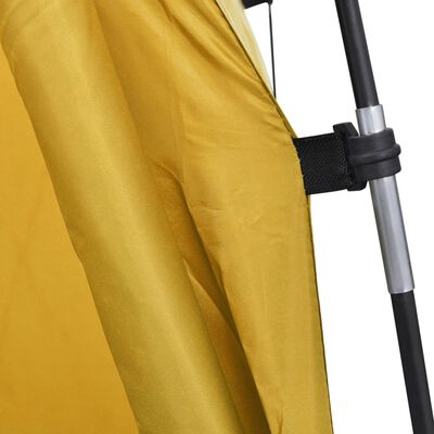 vidaXL Shower WC Changing Tent Yellow