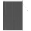 vidaXL Venetian Blind Manual Adjustable Silver Grey 150 x 70 cm PVC