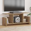 vidaXL TV Stand Artisan Oak 102 x 35 x 45 cm Engineered Wood