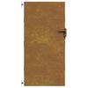 vidaXL Garden Gate 85x200 cm Corten Steel