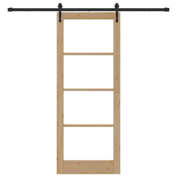 vidaXL Sliding Door ORKDAL Natural 83 x 211 cm