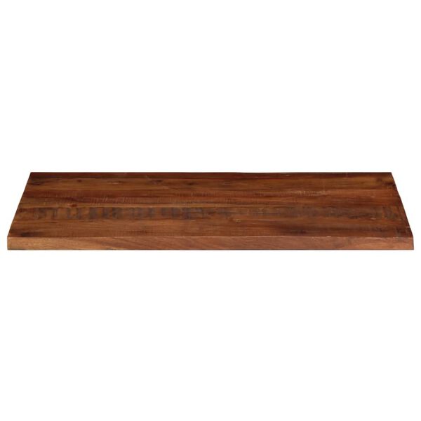 vidaXL Table Top 110x70x2.5 cm Rectangular Solid Wood Reclaimed