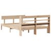 vidaXL Bed Frame without Mattress 120x200 cm Solid Wood Pine
