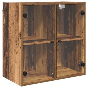 vidaXL Wall Cabinet Old Wood 68 x 37 x 68.5 cm Engineered Wood