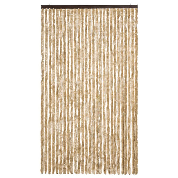 vidaXL Insect Curtain Beige 118x220 cm Chenille