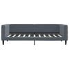 vidaXL Daybed with Mattress Dark Grey 90x190 cm Velvet