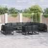 vidaXL Garden Sofa Set with Cushion 12 pcs