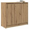 vidaXL Sideboard Artisan Oak 85x34x76 cm Engineered Wood