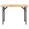 vidaXL 3 Piece Folding Beer Table Set Solid Wood Fir