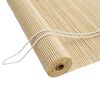 vidaXL Roller Blind Natural 70 x 220 cm Bamboo