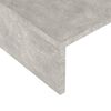 vidaXL Monitor Stand Concrete Grey 60x23.5x12 cm Engineered Wood