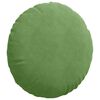 vidaXL Seat Cushions 2 pcs Light Green &Oslash; 50 x 19 cm Velvet