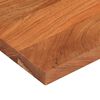 vidaXL Table Top 100x30x2.5 cm Rectangular Solid Wood Acacia