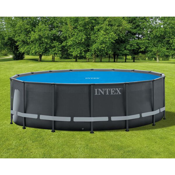 Intex Solar Pool Cover Blue 470 cm Polyethylene