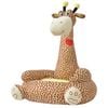 vidaXL Plush Children's Chair Giraffe Brown