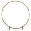 vidaXL Wedding Arch Light Brown 224 x 80 x 220 cm Solid Pine Wood