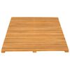vidaXL Bath Mat Plain Brown 100 x 55 cm Wood