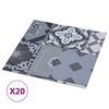 vidaXL Self-adhesive Flooring Planks 20pcs PVC 1.86m&sup2; Coloured Pattern