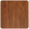 vidaXL Square Table Top Dark Brown 50x50x1.5cm Treated Solid Wood Oak