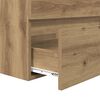 vidaXL Bathroom Furniture Set 3 pcs Artisan Oak Engineered Wood