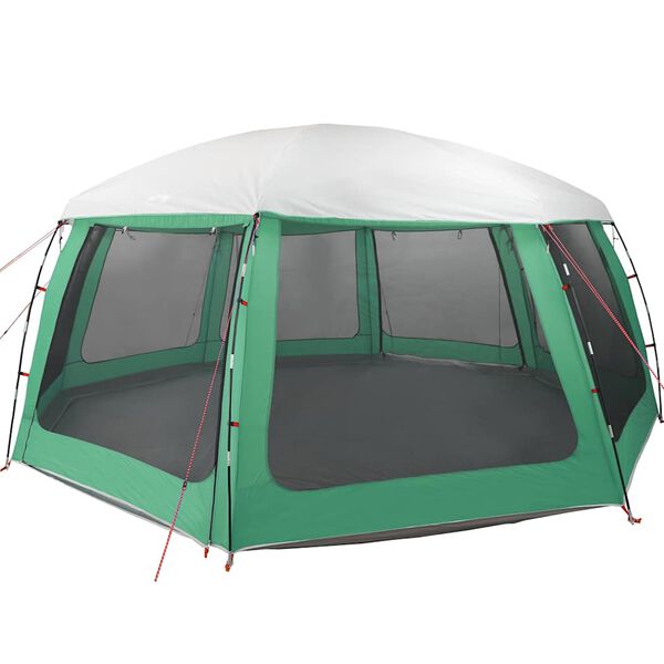 vidaXL Pool Tent with Removable Fly & Mesh Walls Sea Green 690x690 cm