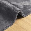 vidaXL Rug HUARTE Short Pile Soft and Washable Anthracite 120x120 cm