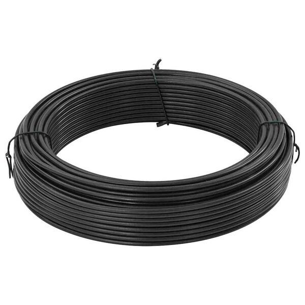 vidaXL Fence Binding Wire Anthracite 80 m Steel