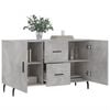 vidaXL Sideboard Concrete Grey 100x36x60 cm Engineered Wood