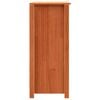 vidaXL Sideboard Wax Brown 70 x 35 x 80 cm Solid Pine Wood