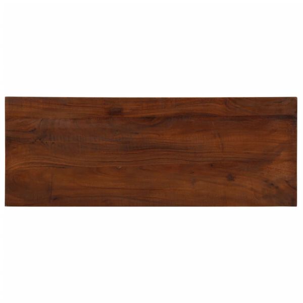 vidaXL Table Top 70x40x3.8 cm Rectangular Solid Wood Reclaimed