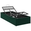 vidaXL Electric Adjustable Bed Frame Forest Green 200 x 80 x 33.5 cm