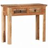 vidaXL Console Table | Multicolour, Brown Variations