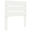 vidaXL Headboard White Engineered Wood