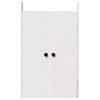vidaXL Kitchen Door MEPPEL 2 pcs White 50 x 9 x 82 cm Solid Pine wood