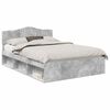 vidaXL Bed Frame with Headboard Concerte 140 x 200 cm Solid Pine Wood