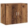 vidaXL Wall Cabinet Old Wood 80 x 42.5 x 64 cm Engineered Wood