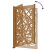 vidaXL Garden Gate 100x150 cm Weathering Steel Light Design