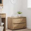 vidaXL Storage Cabinet Artisan Oak 80 x 48 x 57 cm Engineered Wood