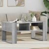 vidaXL Coffee Table Grey Sonoma 92 x 53 x 45 cm Engineered Wood