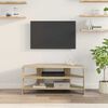 vidaXL Corner TV Cabinet Sonoma Oak 102x40.5x45cm Engineered Wood