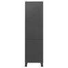 vidaXL Industrial Wardrobe Anthracite 90x50x180 cm Metal