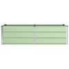 vidaXL Planter Green 160 x 80 x 45 cm Steel