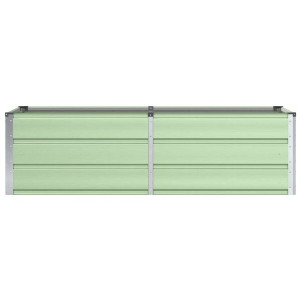 vidaXL Planter Green 160 x 80 x 45 cm Steel