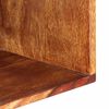 vidaXL Wall Cube Shelf Brown 40 x 30 x 40 cm Solid Acacia Wood