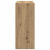 vidaXL Book Cabinet/Room Divider Artisan Oak 80x30x72 cm